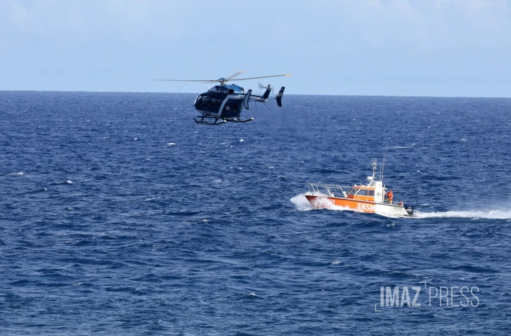 exercice de secours en mer houle australe