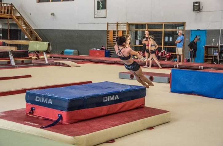 Gymnastes belges Le Port