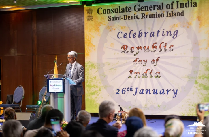 La Région célèbre le 77ème anniversaire de la République de l'Inde