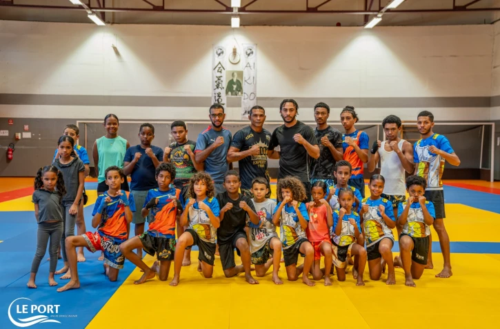 Le Port : un stage de kickboxing animé par le champion du monde Alexis Nicolas