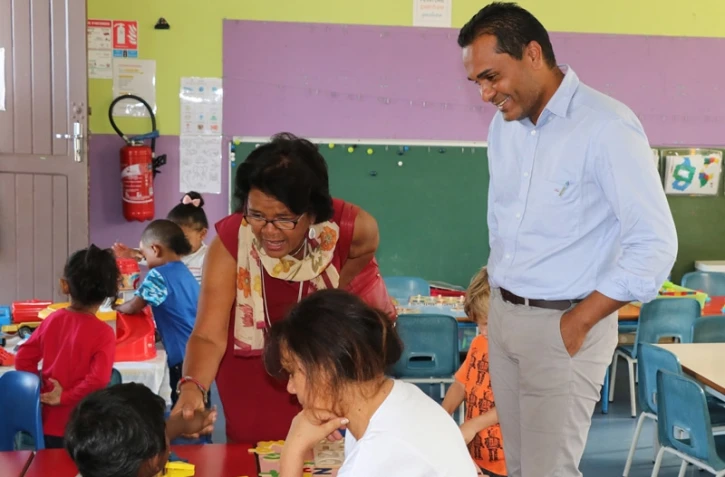 Visite écoles à Saint-Leu