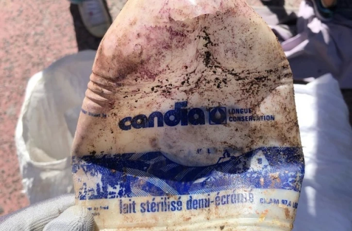 Goodbye Plastic, association nautique de Saint-Pierre, bouteille de lait, déchet, opération nettoyage