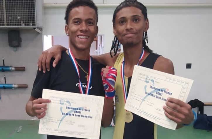 Double titre de Champion de France pour le club Multi Boxe Rivière des Galets