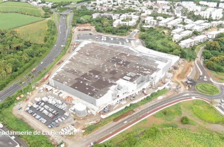 chantier du Leclerc de Sainte-Marie