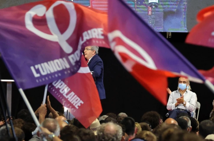  Saint-Denis : Jean-Luc Mélenchon en meeting à la Nordev