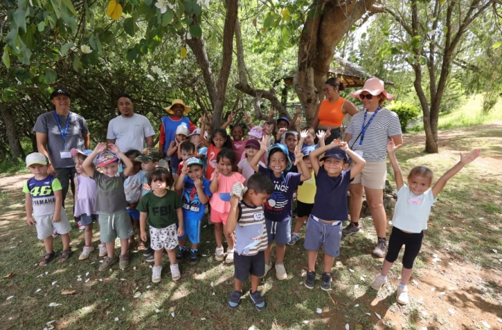 Saint-Pierre inaugure la dernière semaine des centres aérés