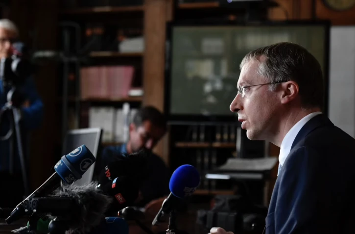 Le procureur français chargé de l'affaire, Olivier Glady, en Moselle, le 7 août 2023. — © JEAN-CHRISTOPHE VERHAEGEN / AFP