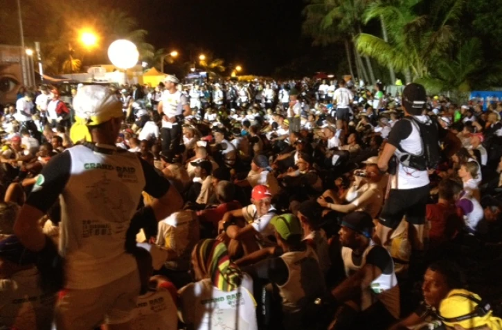 Grand Raid avant le départ