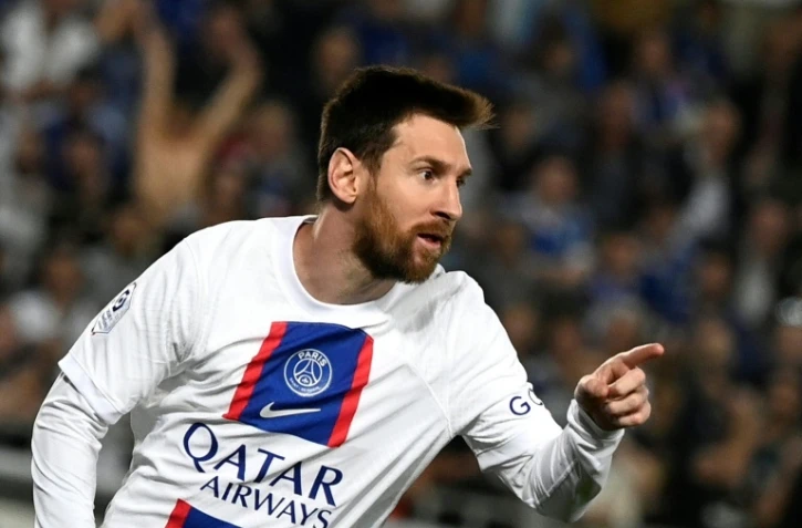 Lionel Messi à Strasbourg le 27 mai 2023