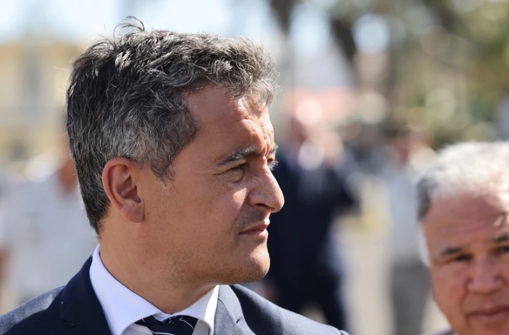 syndicat FSU devant le chu pour visite darmanin