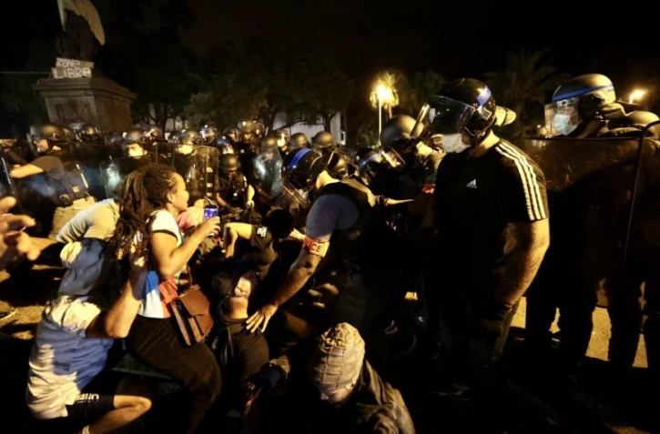 Manifestation à Saint-Denis