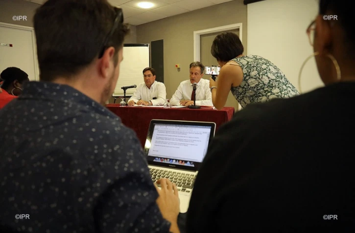 Conférence de presse rachat Vindémia par GBH