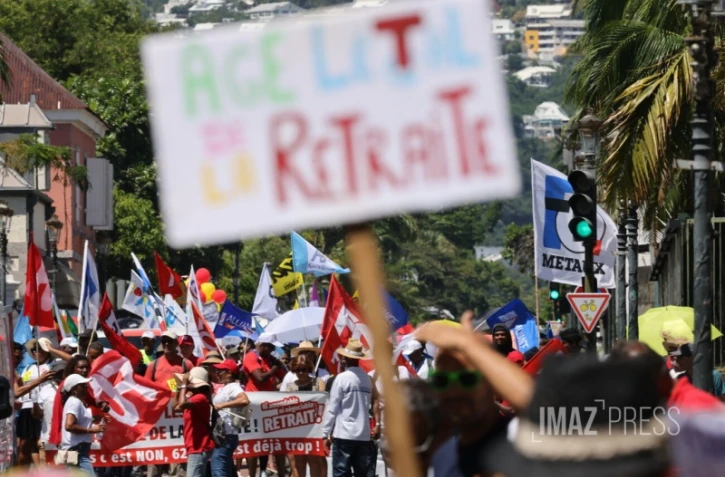 Manifestation contre la réforme des retraites