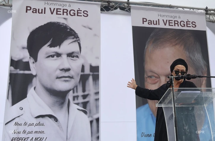 hommage des réunionnais à paul verges 