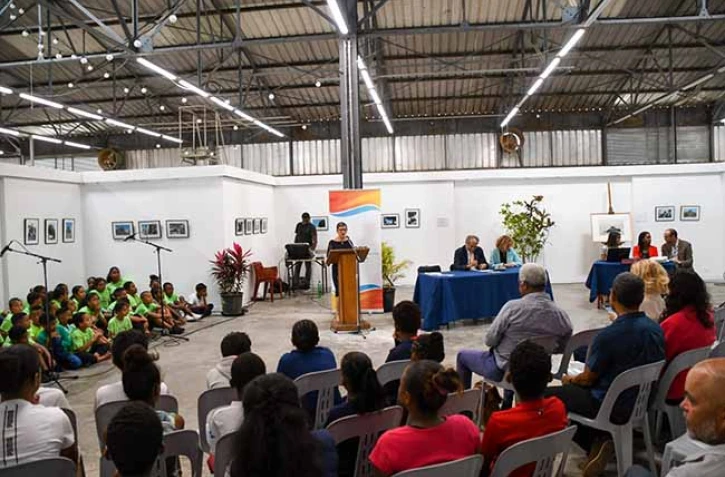 Le Port : le contrat local d'éducation artistique reconduit pour trois ans