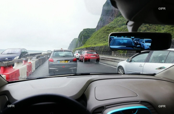 embouteillage route du littoral 
