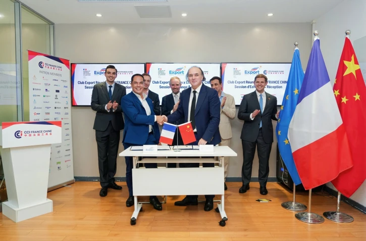 Economie : le Club Export inaugure une relais en Chine, en lien avec la CCI France