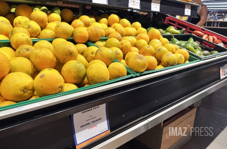 oranges pays chez Leclerc 