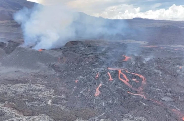 éruption piton de la fournaise 16 avril 2021