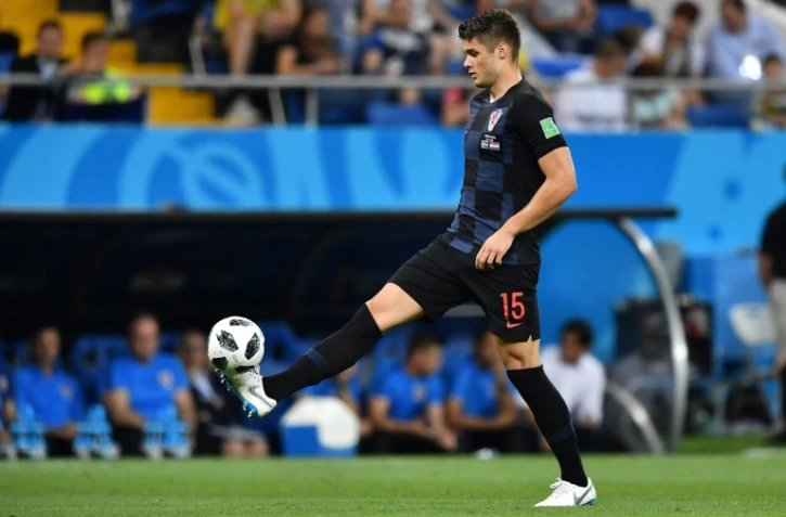 Le défenseur croate Duje Caleta Car face à la Russie, lors du Mondial, le 26 juin 2018 à Rostov