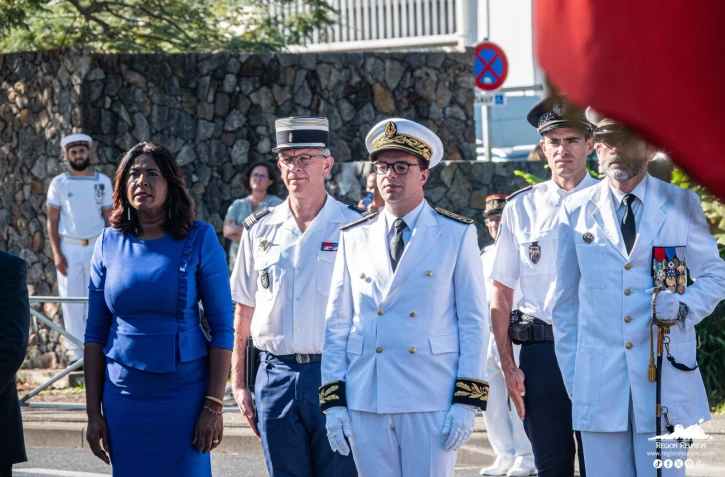 Région Réunion : commémoration de l'appel du 18 juin 1940