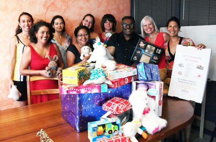 Collecte cadeaux Sodegis