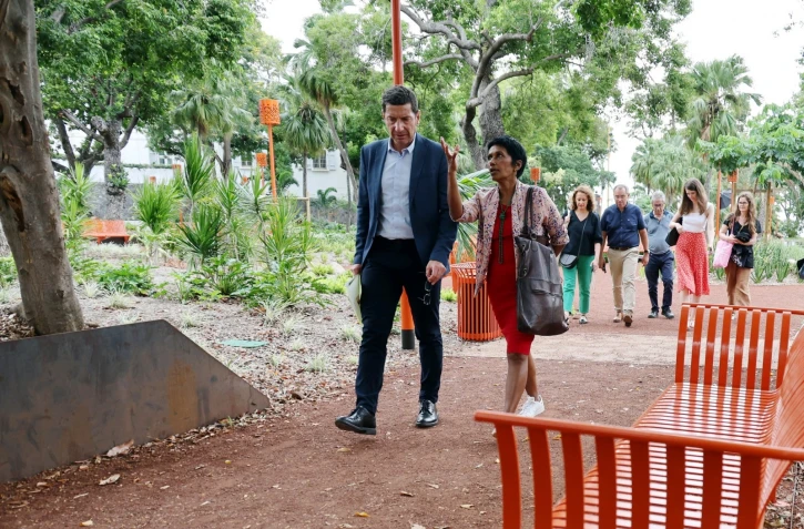 David Lisnard à la découverte des projets dionysiens