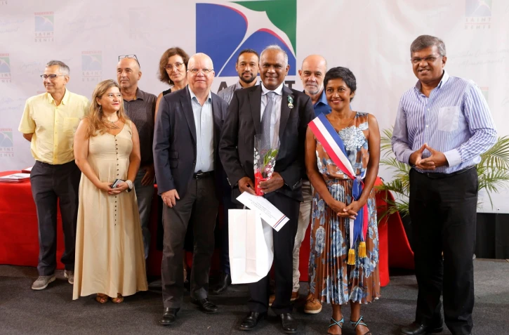 Médaille du travail agents Saint-Denis