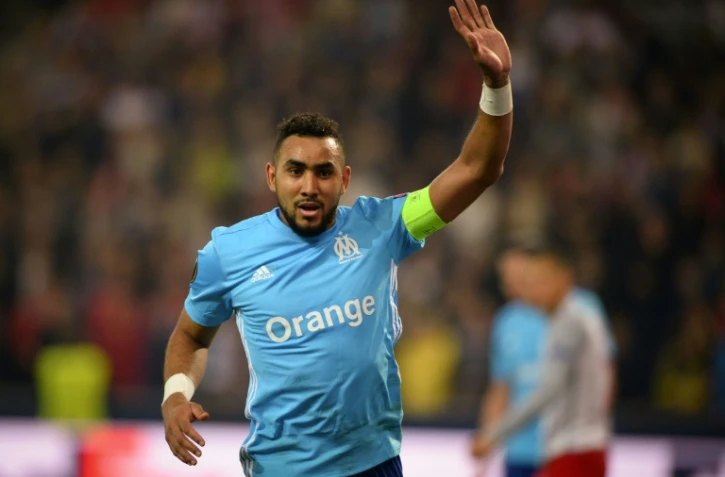 L'attaquant marseillais Dimitri Payet lors de la demi-finale retour de l'Europa League à Salzbourg, le 3 mai 2018