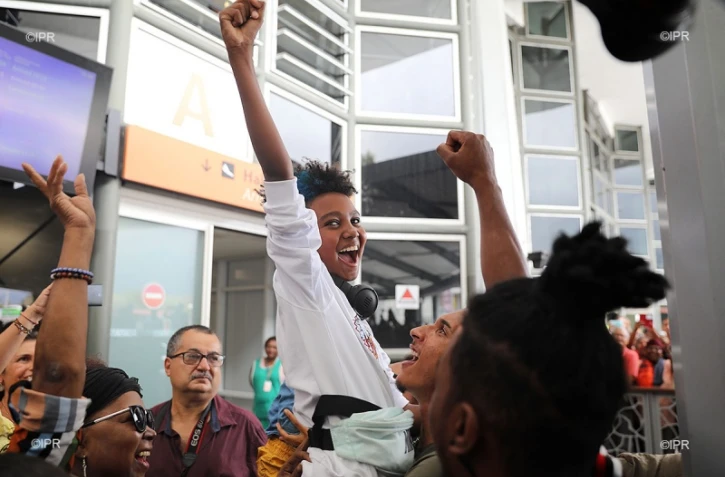 Retour de Soan à La Réunion
