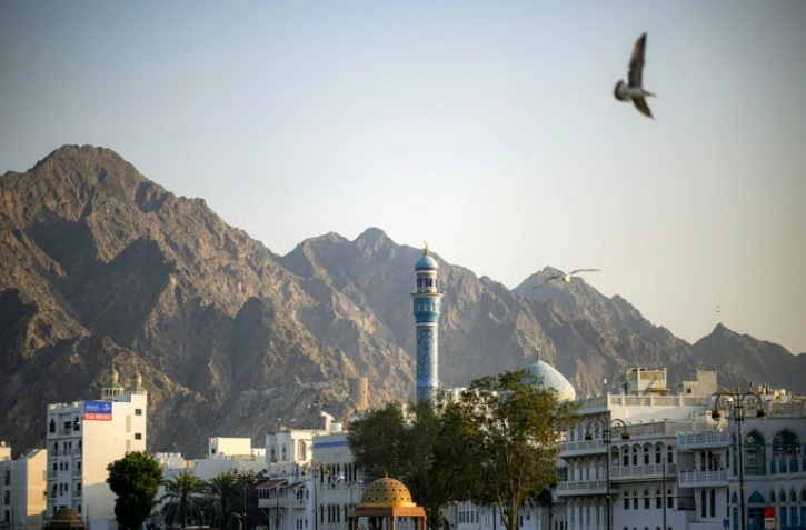 Une partie de la ville de Mascate près du port à Oman, le 5 février 2026