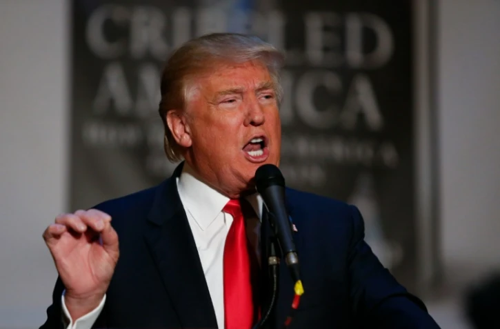 Le milliardaire américain candidat républicain à la présidentielle le 3 novembre 2015 à New York