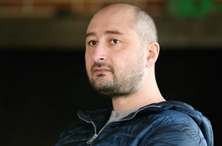 Le journaliste russe Arkadi Babtchenko le 14 novembre 2017 à Kiev