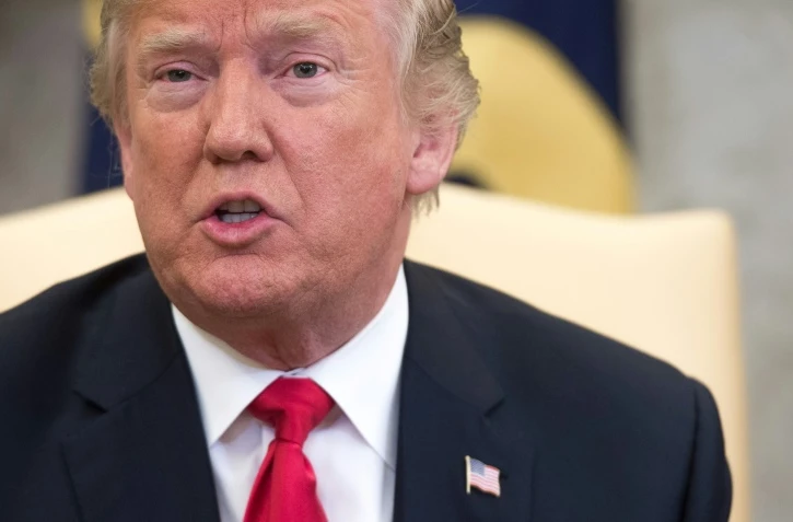 Le président américain Donald Trump à la Maison Blanche à Washington, le 17 mai 2018