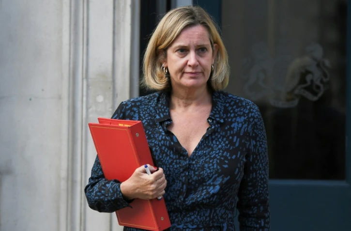 Amber Rudd à Londres le 2 septembre 2019