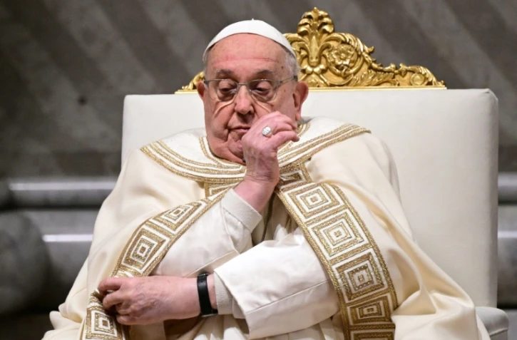 Le pape François le 1er février 2025 au Vatican