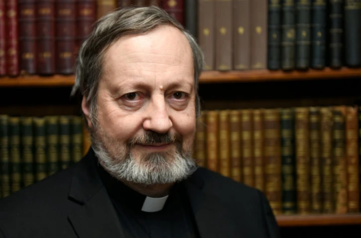 Mgr Pascal Gollnisch, directeur général de l'Oeuvre d'Orient, le 5 mars 2015 à Paris