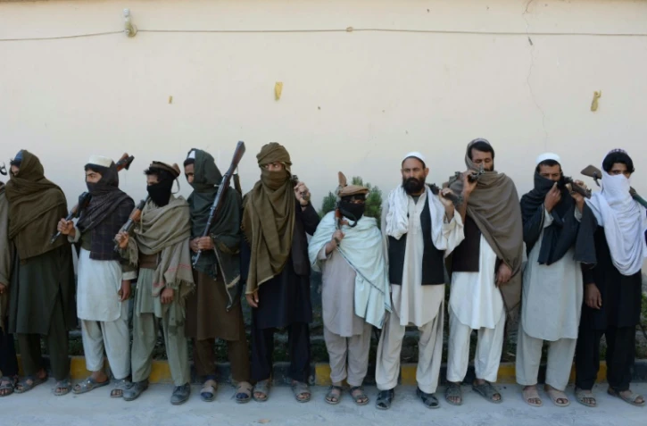 Des talibans à Jalalabad en Afghanistan, le 24 février 2016