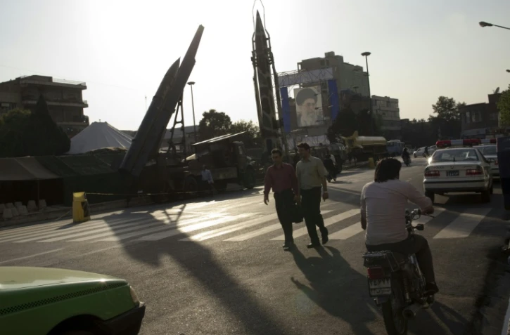 Le bâtiment du Parlement iranien (d), le 23 septembre 2010 à Téhéran