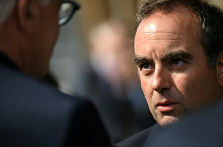 Le Premier ministre Sébastien Lecornu à Mérignac en Gironde le 17 août 2026