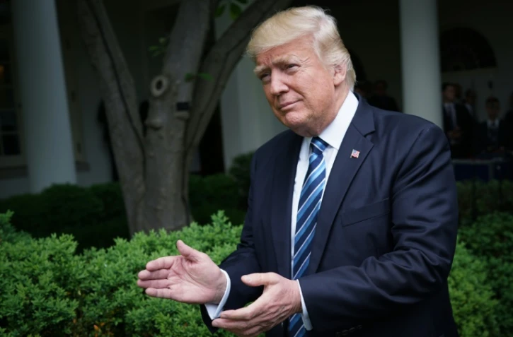 Donald Trump à la Maison Blanche le 4 mai 2017