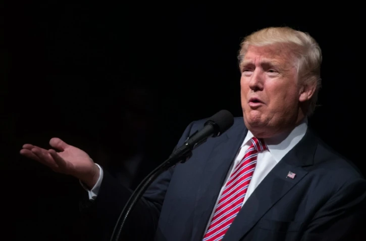 Donald Trump en campagne le 2 août 2016 à 2016, Ashburn en Virginie