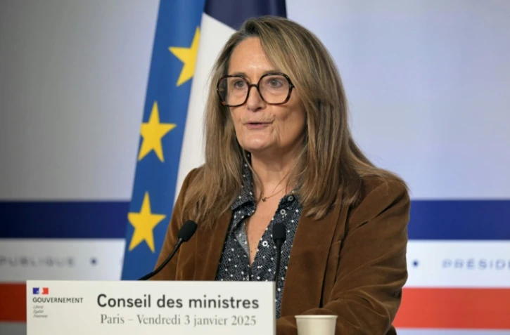 Sophie Primas le 3 janvier 2025 Ă Paris