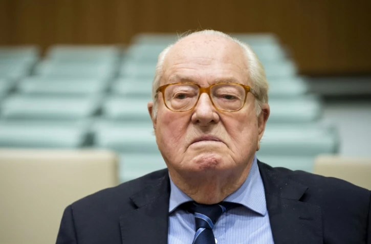 Jean-Marie Le Pen, le 23 novembre 2017 Ă Bruxelles