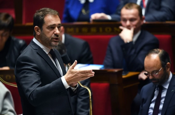 Christophe Castaner lors des questions au gouvernement à l'Assemblée nationale le 14 novembre 