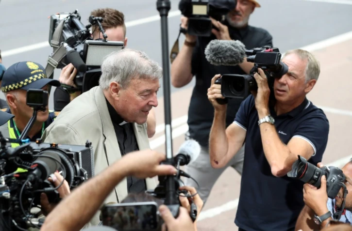 Le cardinal George Pell le 26 février 2019 à Melbourne