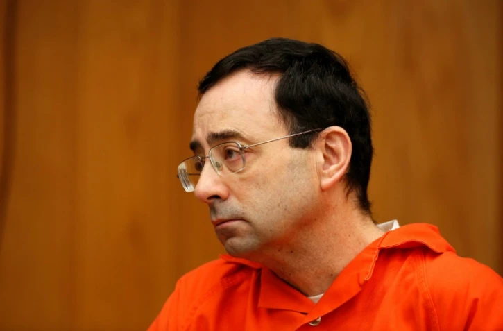 Le Dr Larry Nassar lors de son procès à Charlotte dans le Michigan, le 31 janvier 2018