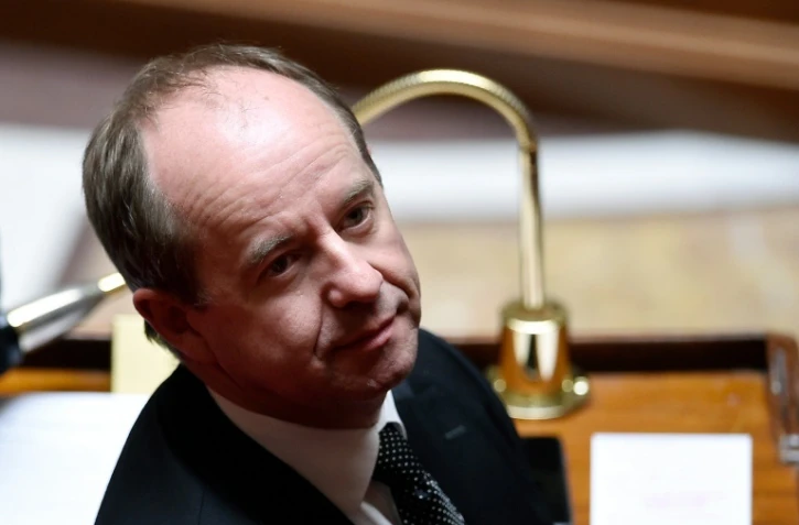 Le ministre de la Justice à l'Assemblée Nationale, le 26 avril 2016 à Paris