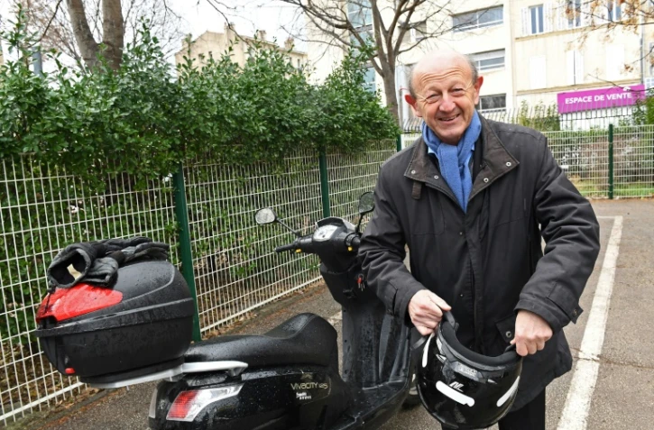 Jean-Luc Bennahmias à Marseille, dans le sud de la France, le 22 janvier 2017