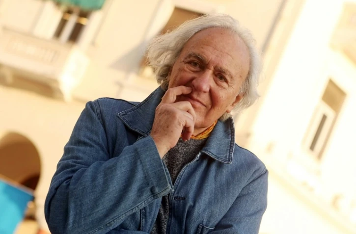 Le photographe américain William Klein à Thessalonique en Grèce, le 22 novembre 2007